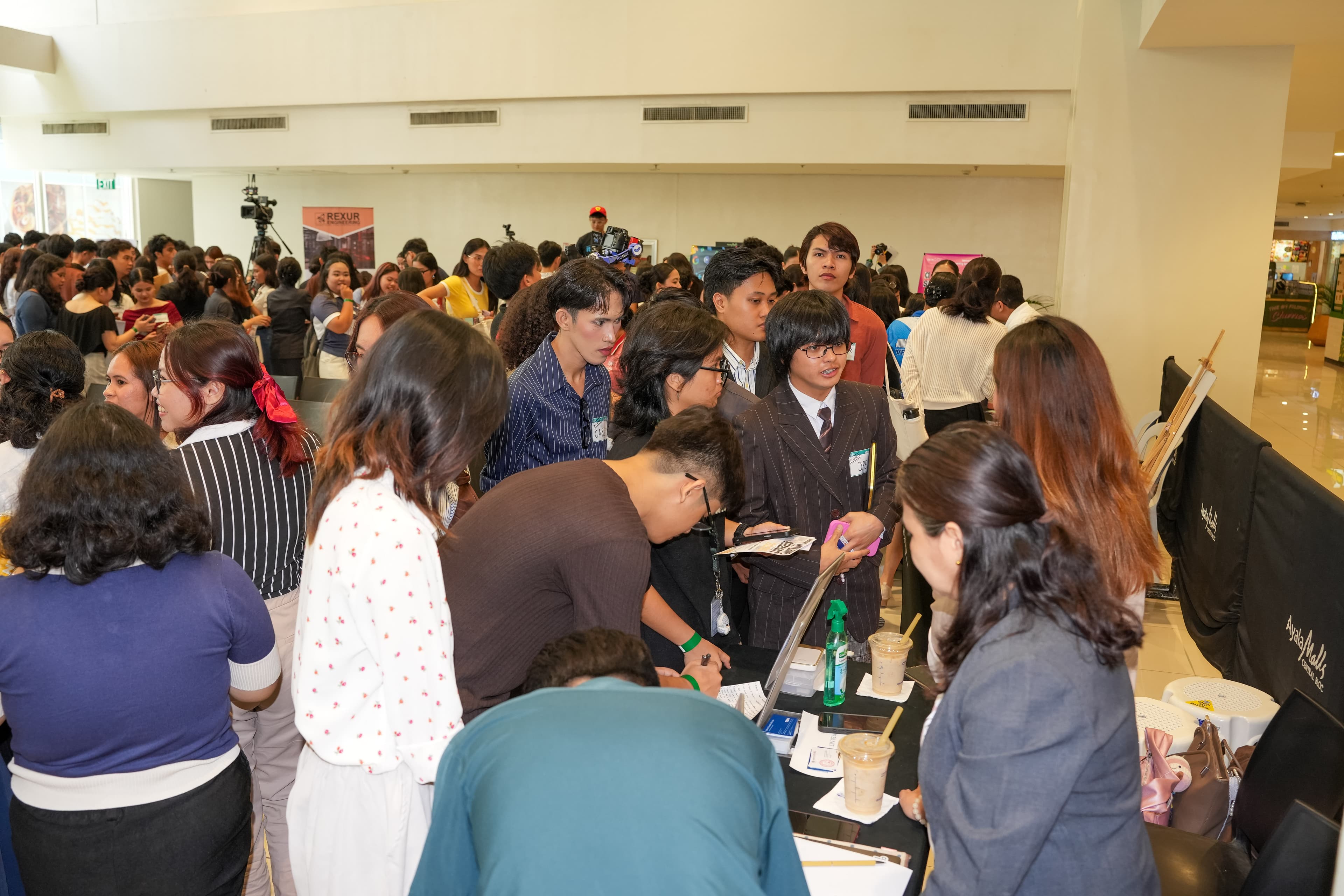 networking break